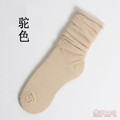 2016新年大促 糖果色堆堆襪，日系原棉廠家批發(fā)一件代發(fā)